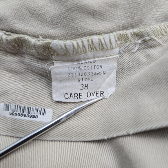 Polo Ralph Lauren Shorts Mens 38 Khaki Beige Chino 7 Inseam Flat Front Casual - Picture 8 of 12